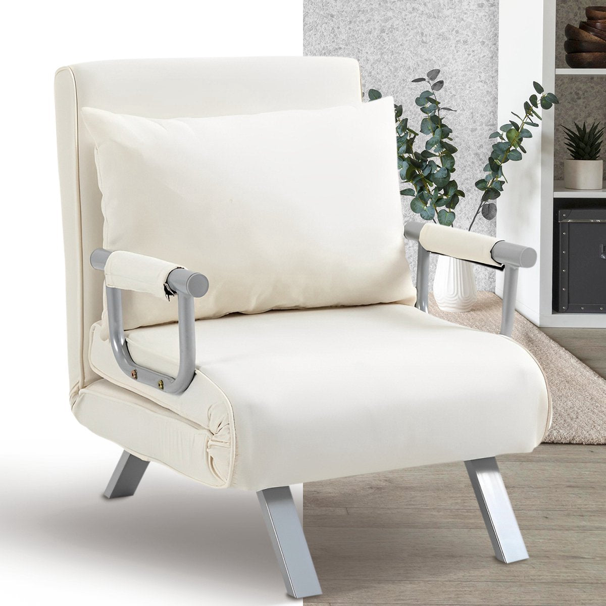 Granmaison Slaapstoel uitklapbaar - Beige